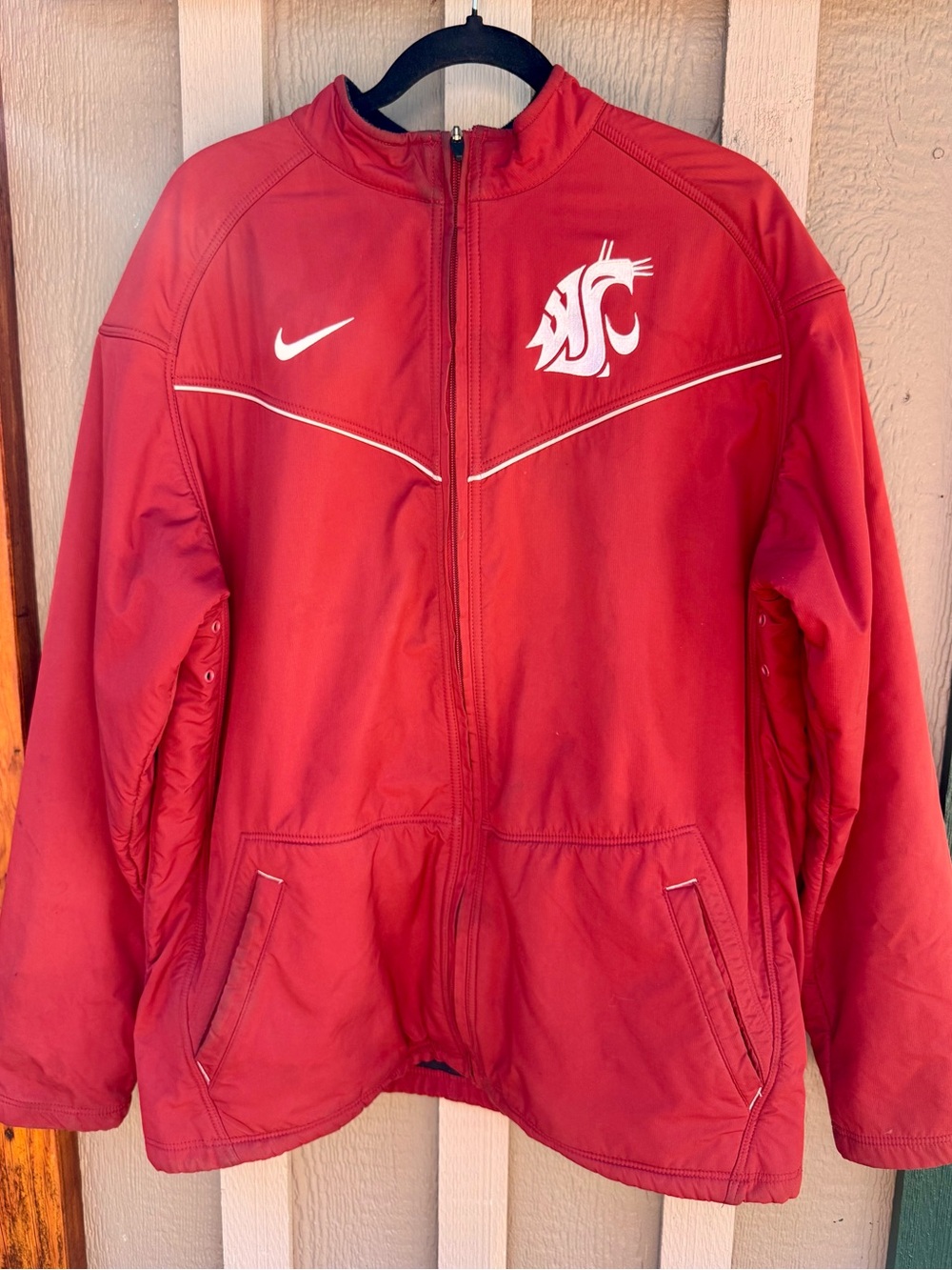 Team Issue BSB Washington State Cougars Nike Exclusive Jacket Game-Day Gear
